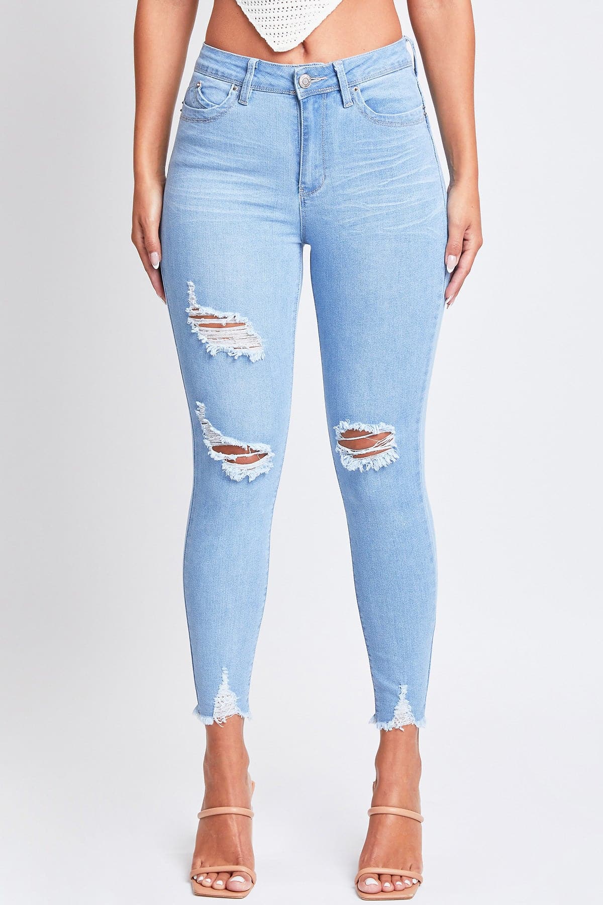 L Light Blue Rips