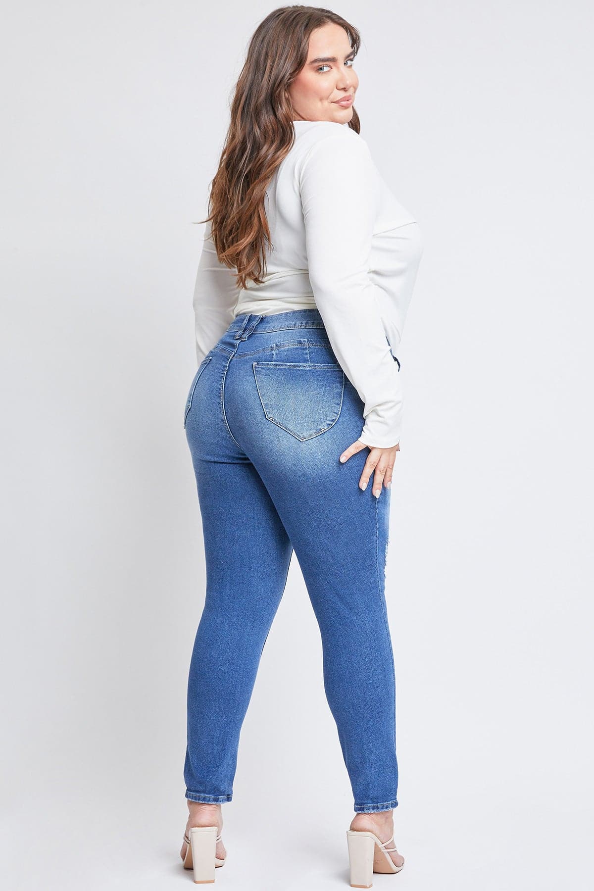 M Medium Blue Rips