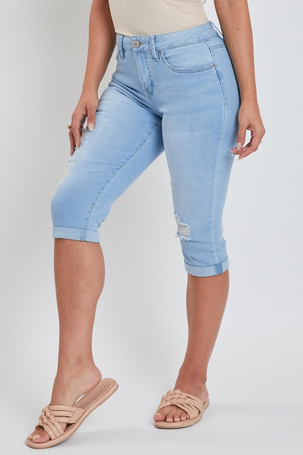 L Light Blue Rips