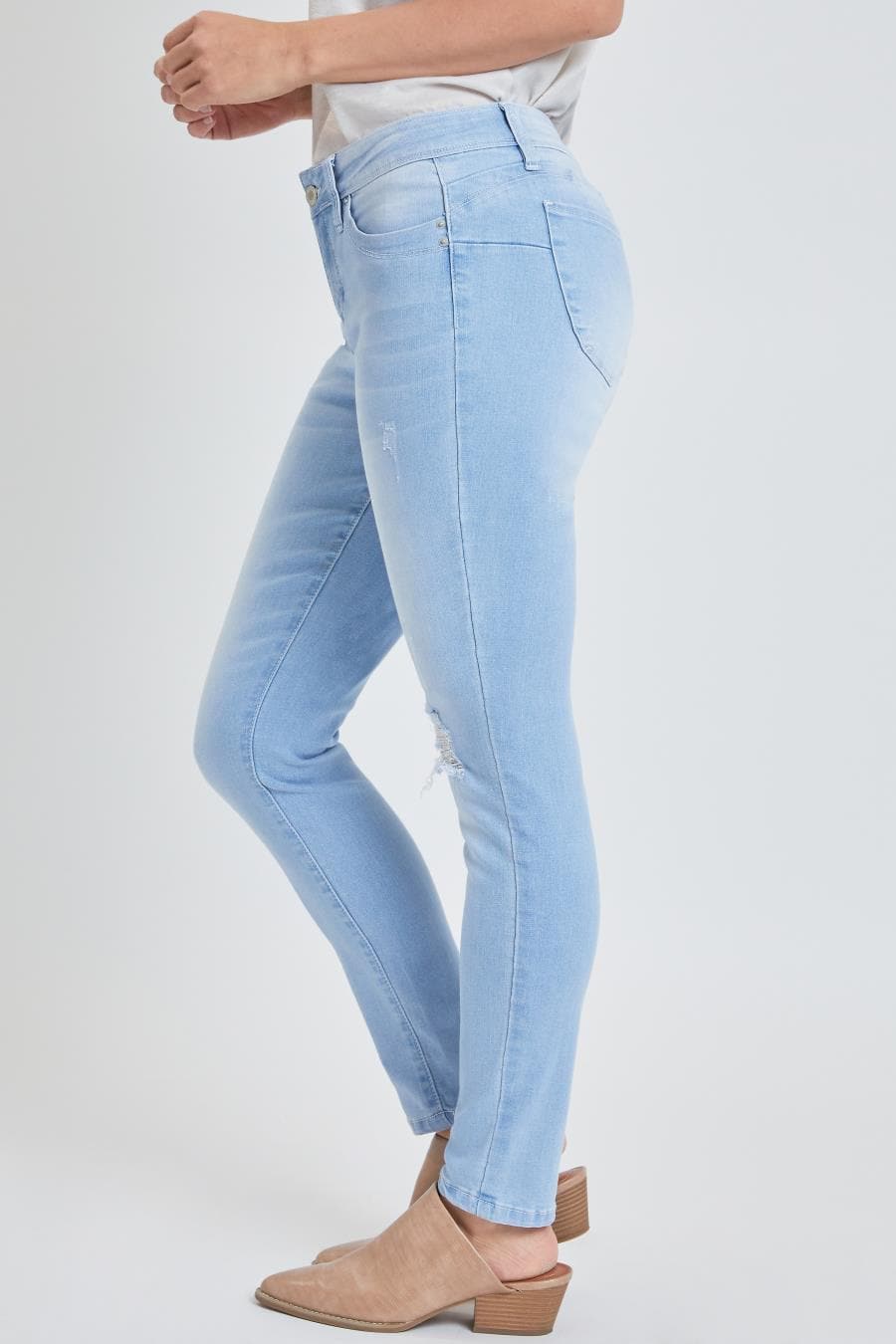 L Light Blue Rips
