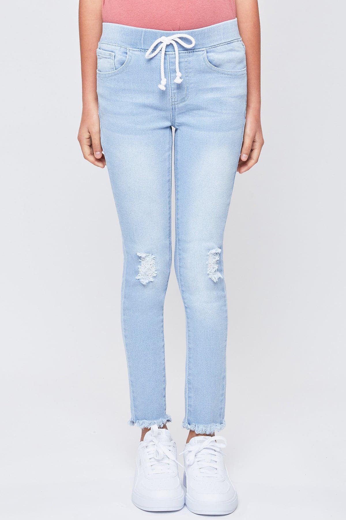 L Light Blue Rips
