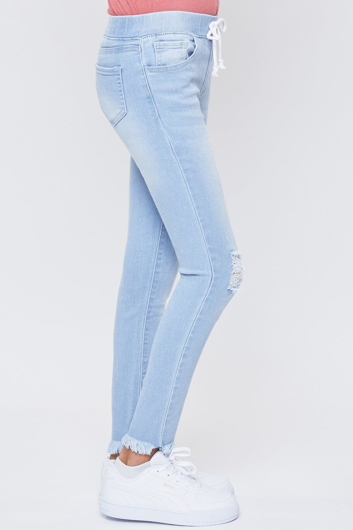L Light Blue Rips