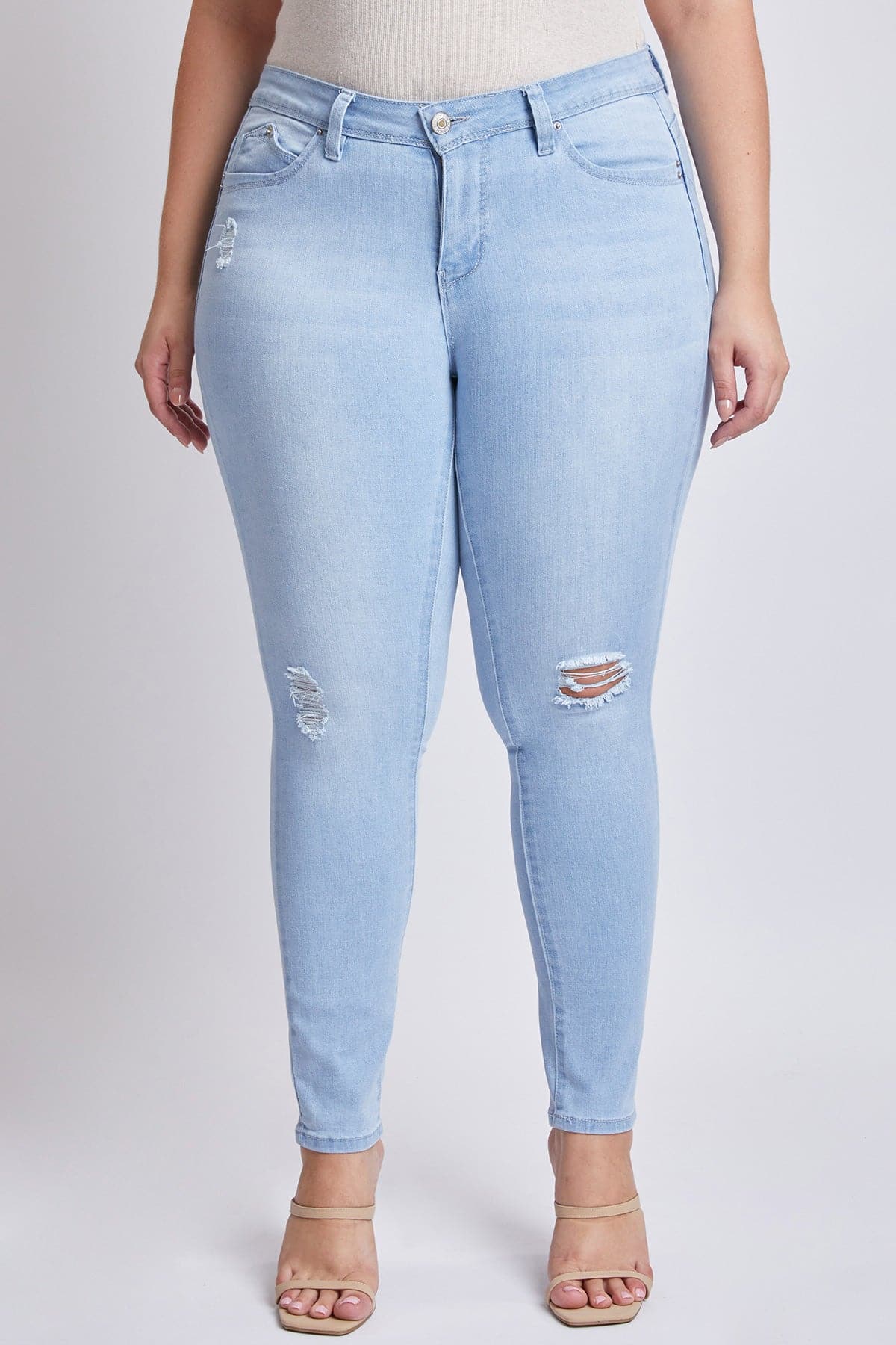 L Light Blue Rips