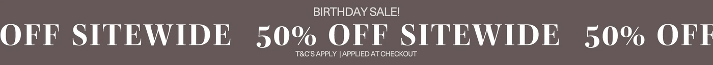 birthday sale desktop banner