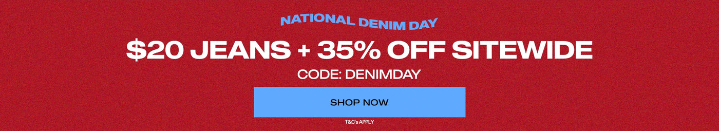 national denim day website banner