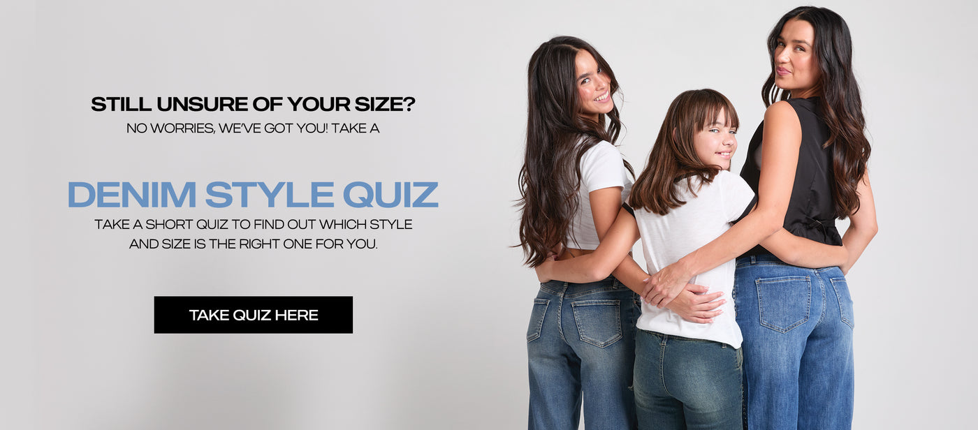 denim style quiz banner