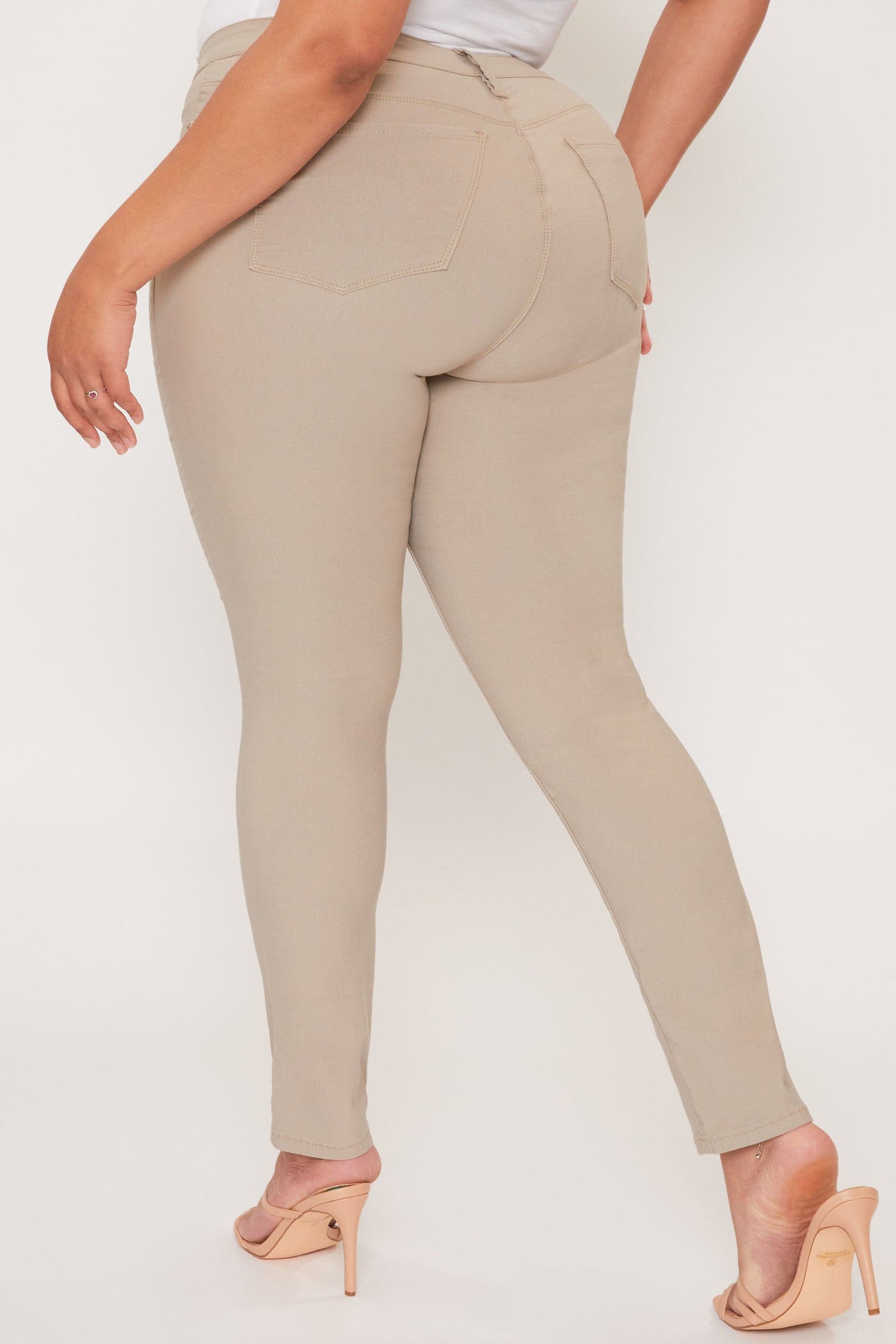 Plus Size Women's Hyperstretch Forever Color Pants - Pastels