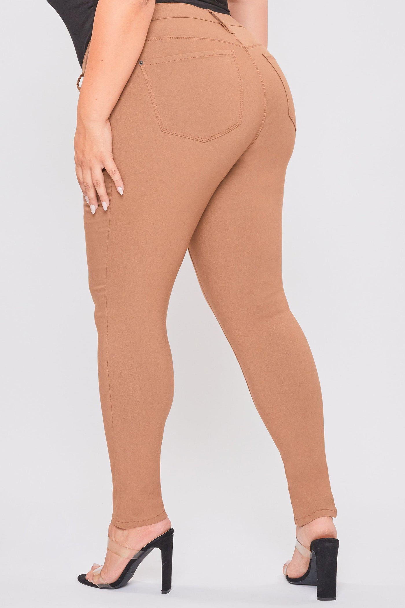 Plus Size Women's Hyperstretch Forever Color Skinny Pants - Warm Tones