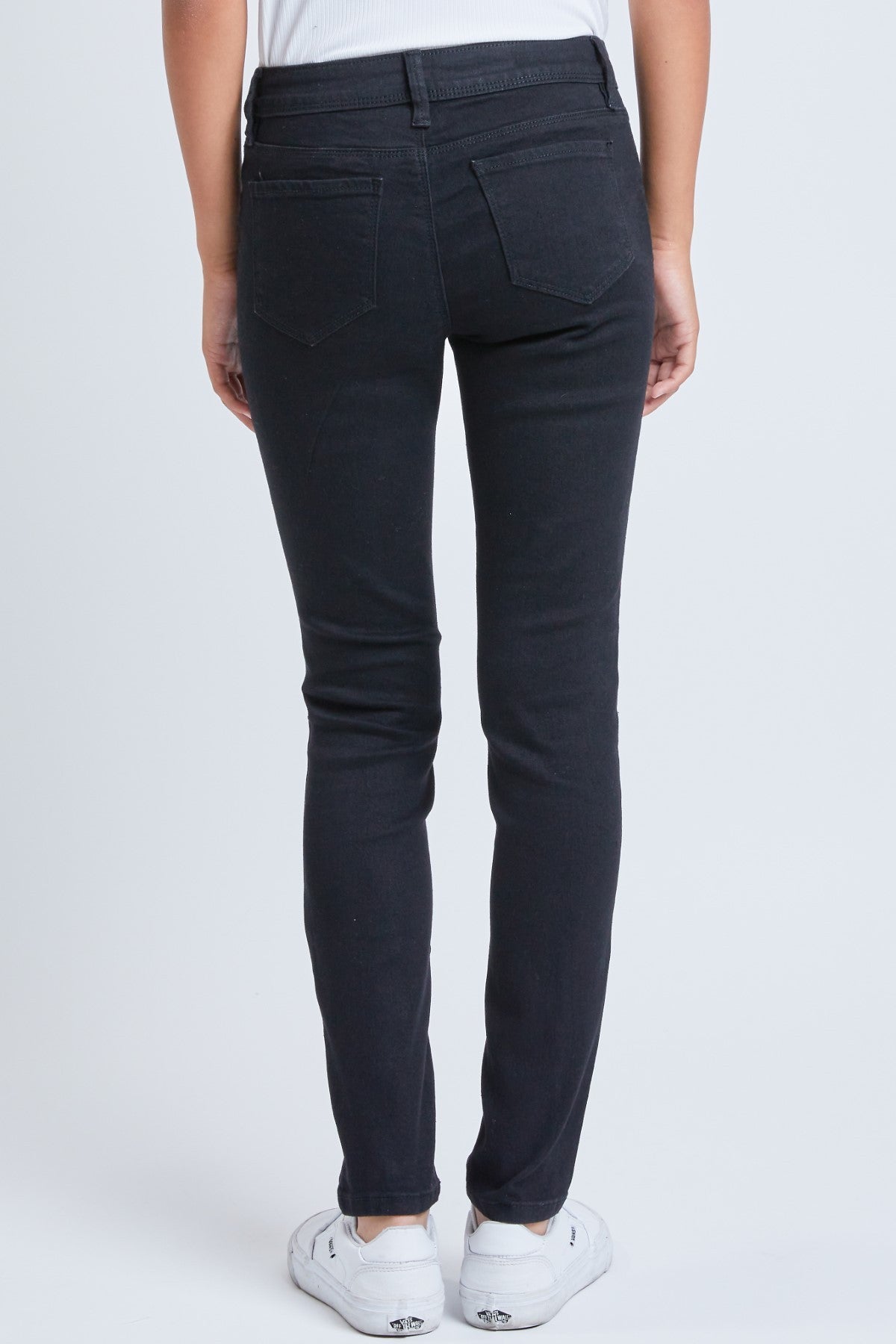 Girls Essential Skinny Jeans With Faux Front Pockets