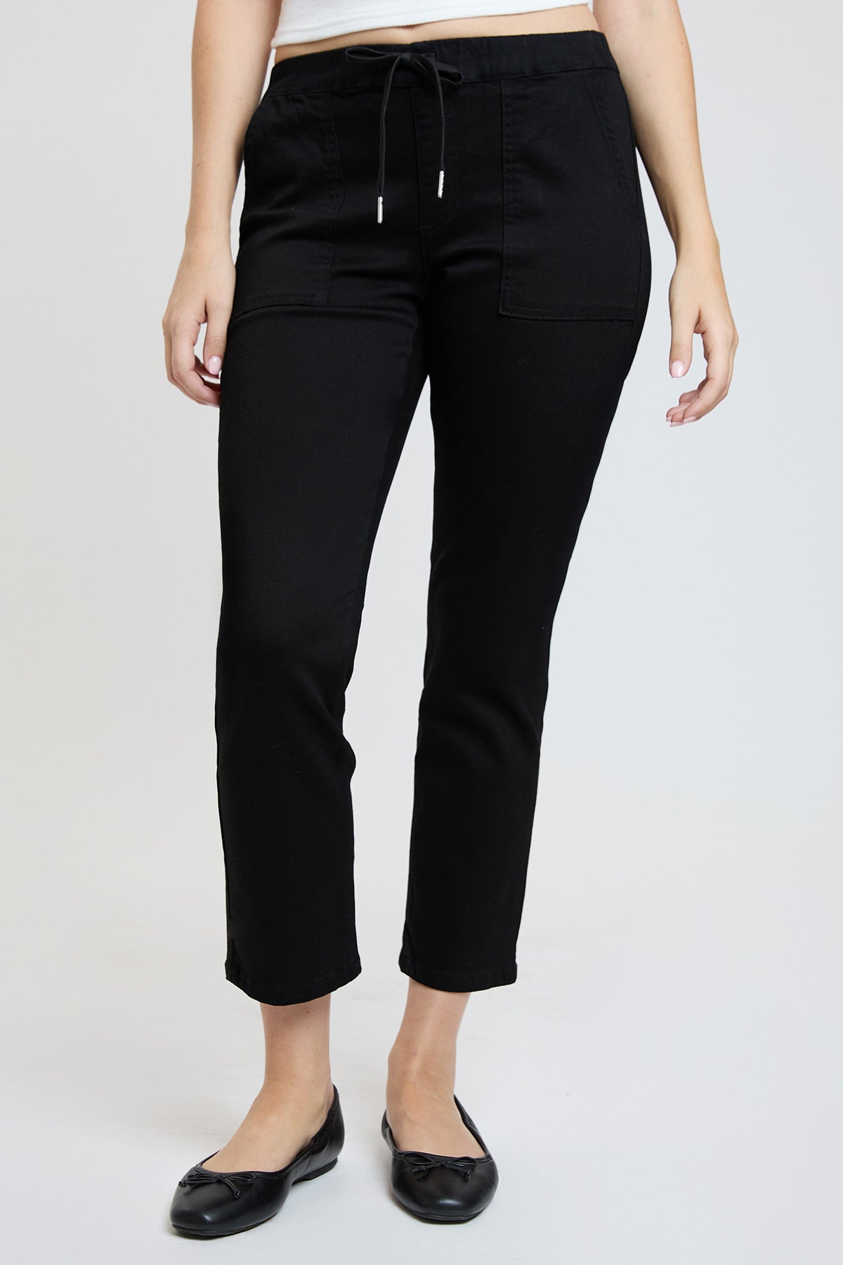 Women's High Rise Pull On Straight Leg Jogger