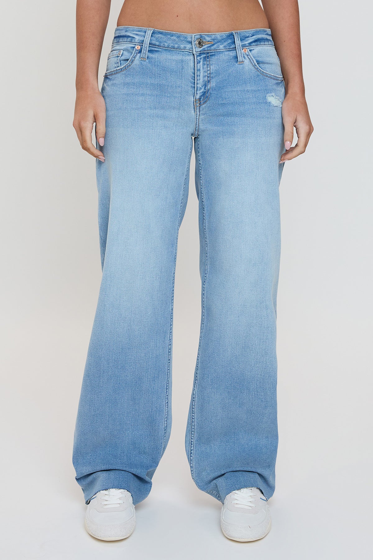 L Light Blue Rips