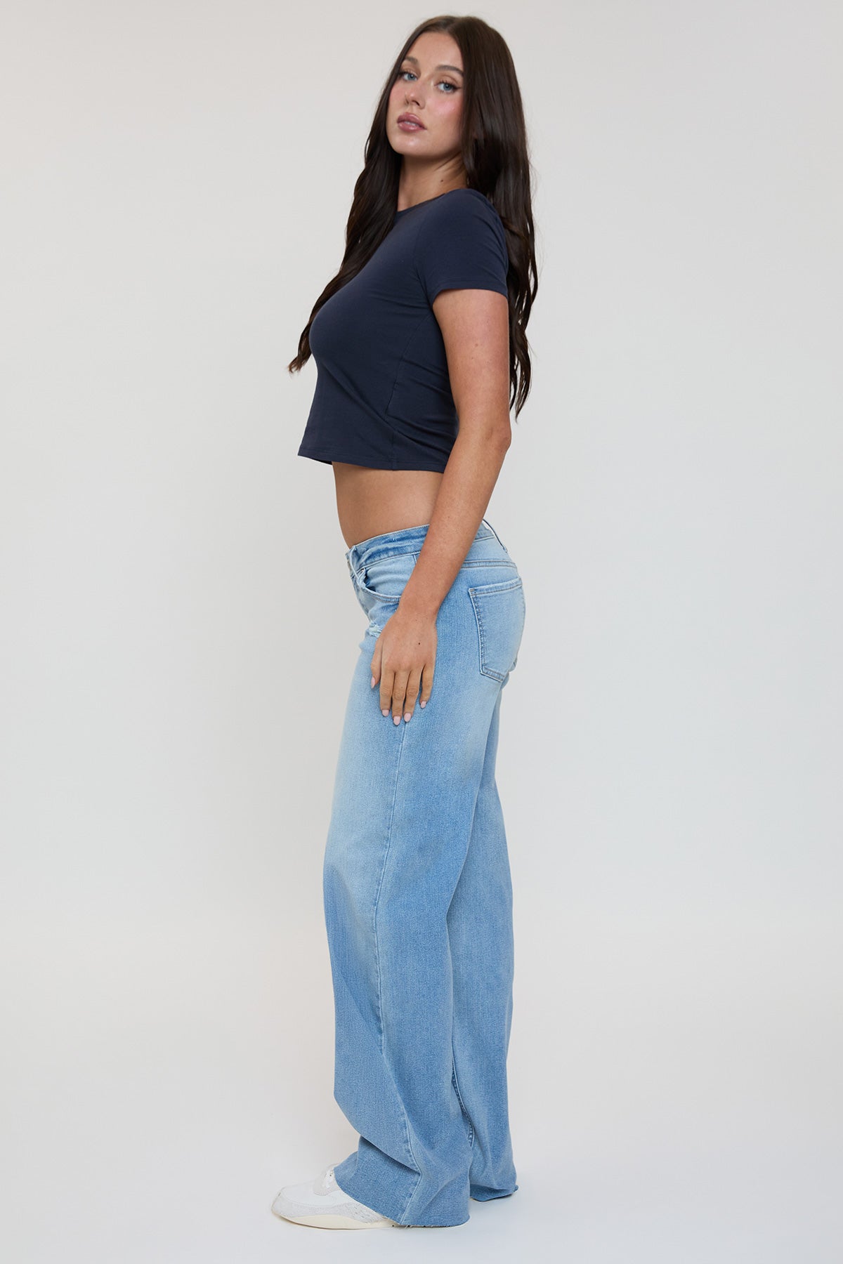 L Light Blue Rips