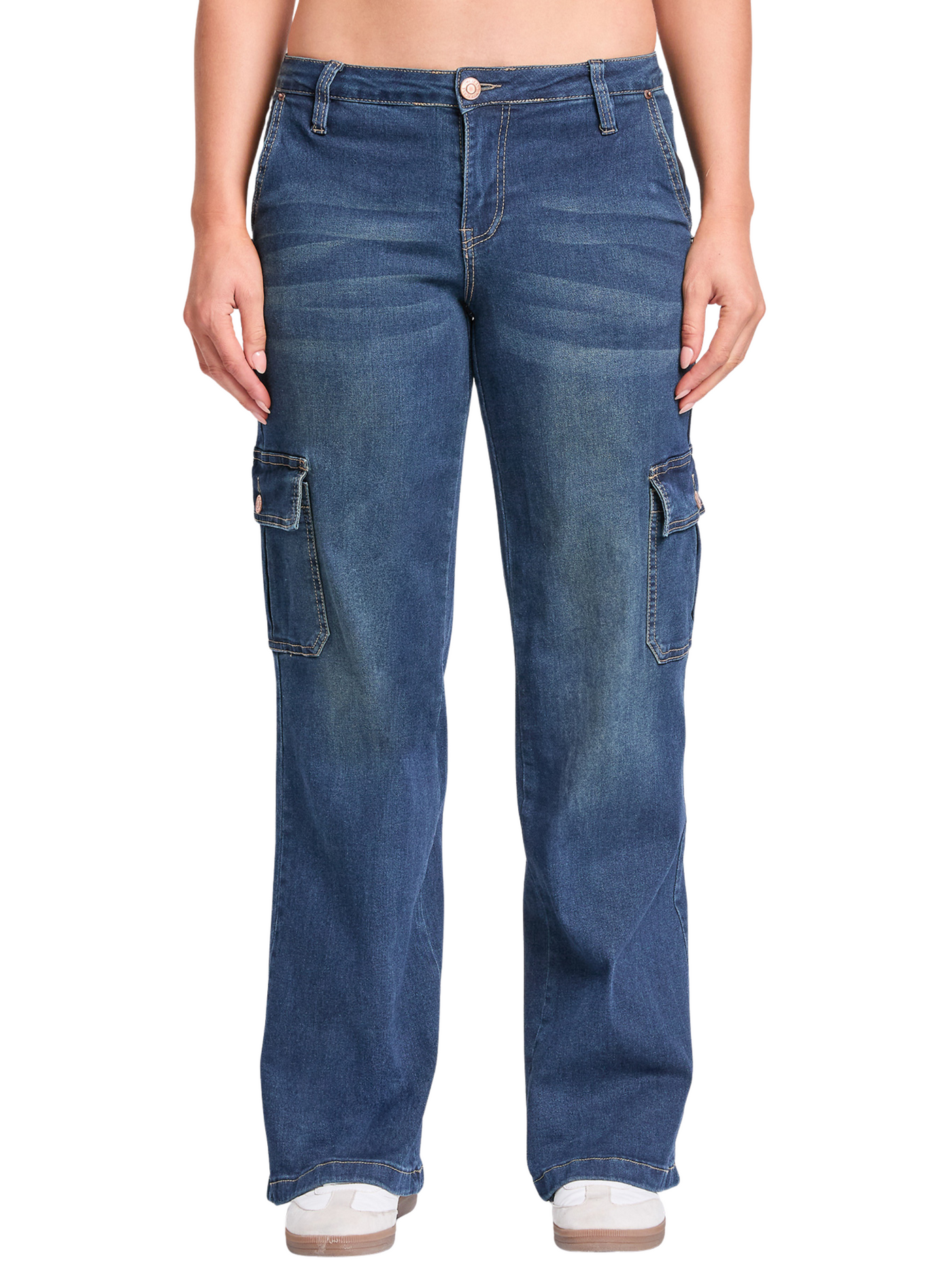 Women's Straight Leg Cargo Skater Jeans