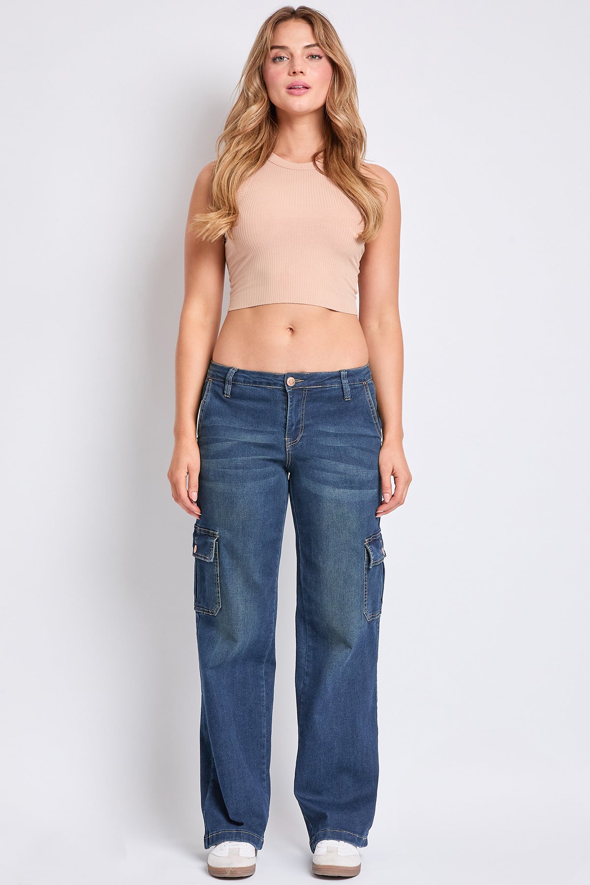 Women's Straight Leg Cargo Skater Jeans