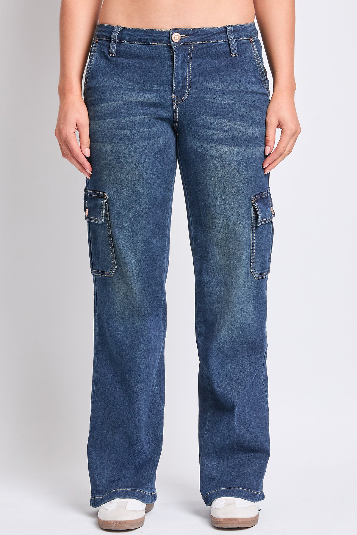 Women's Straight Leg Cargo Skater Jeans