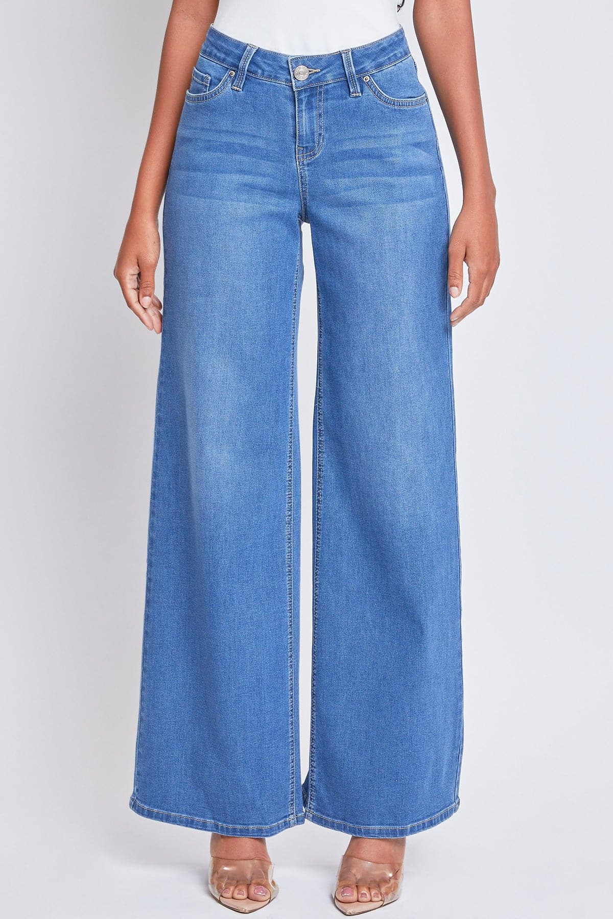 Women's Essential Low Rise Wide Leg Jeans