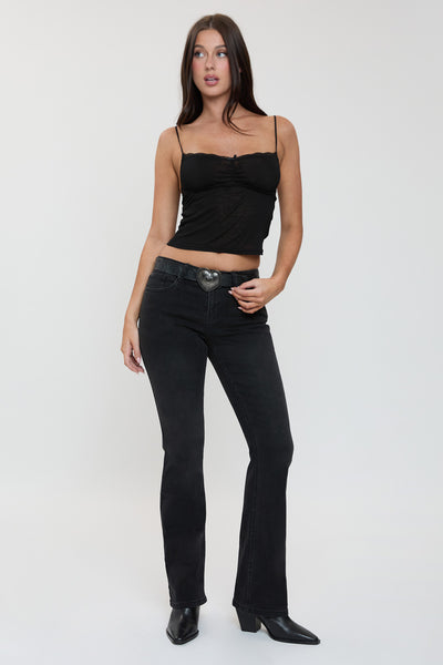 W black