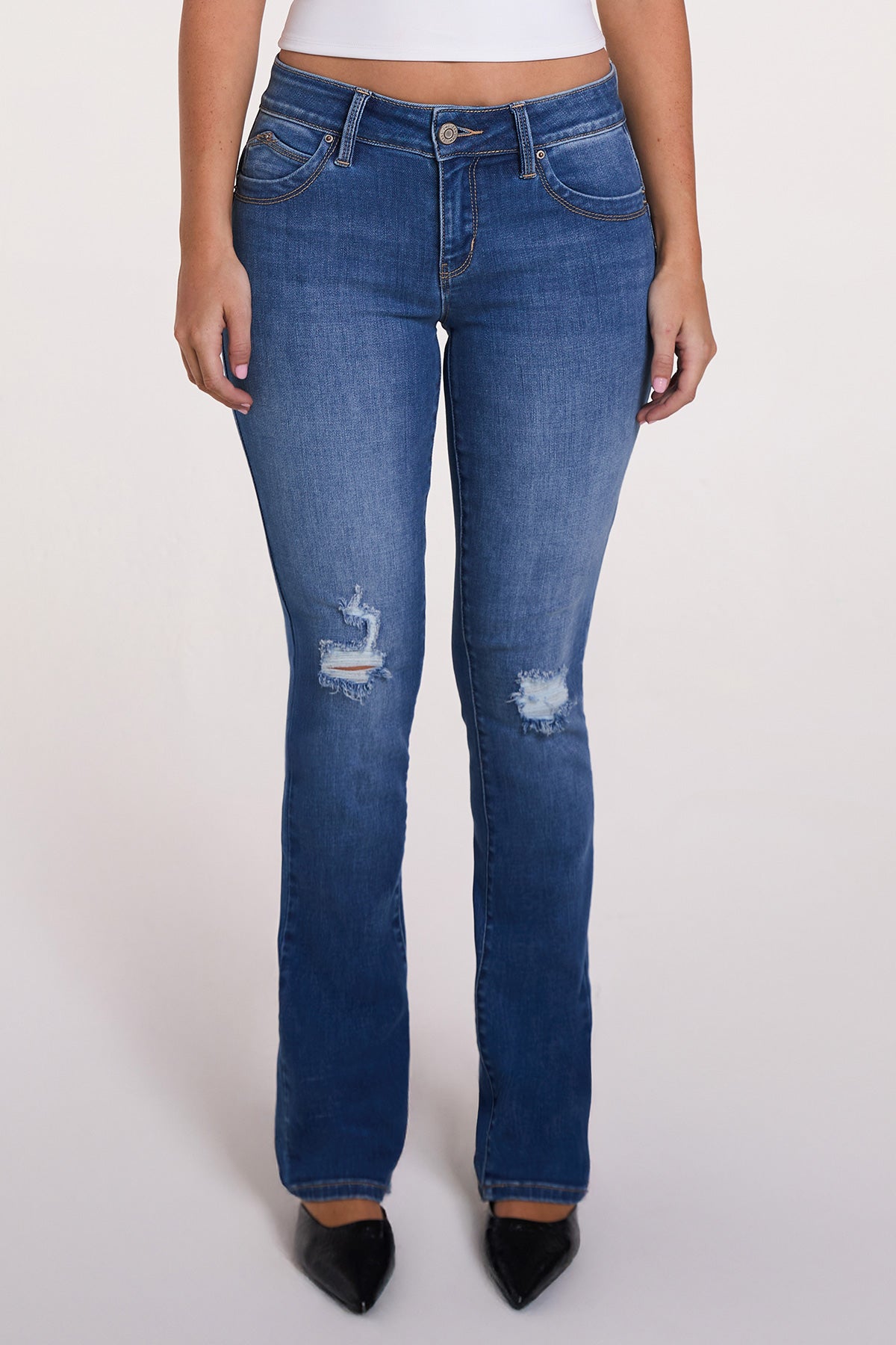 M Medium Blue Rips