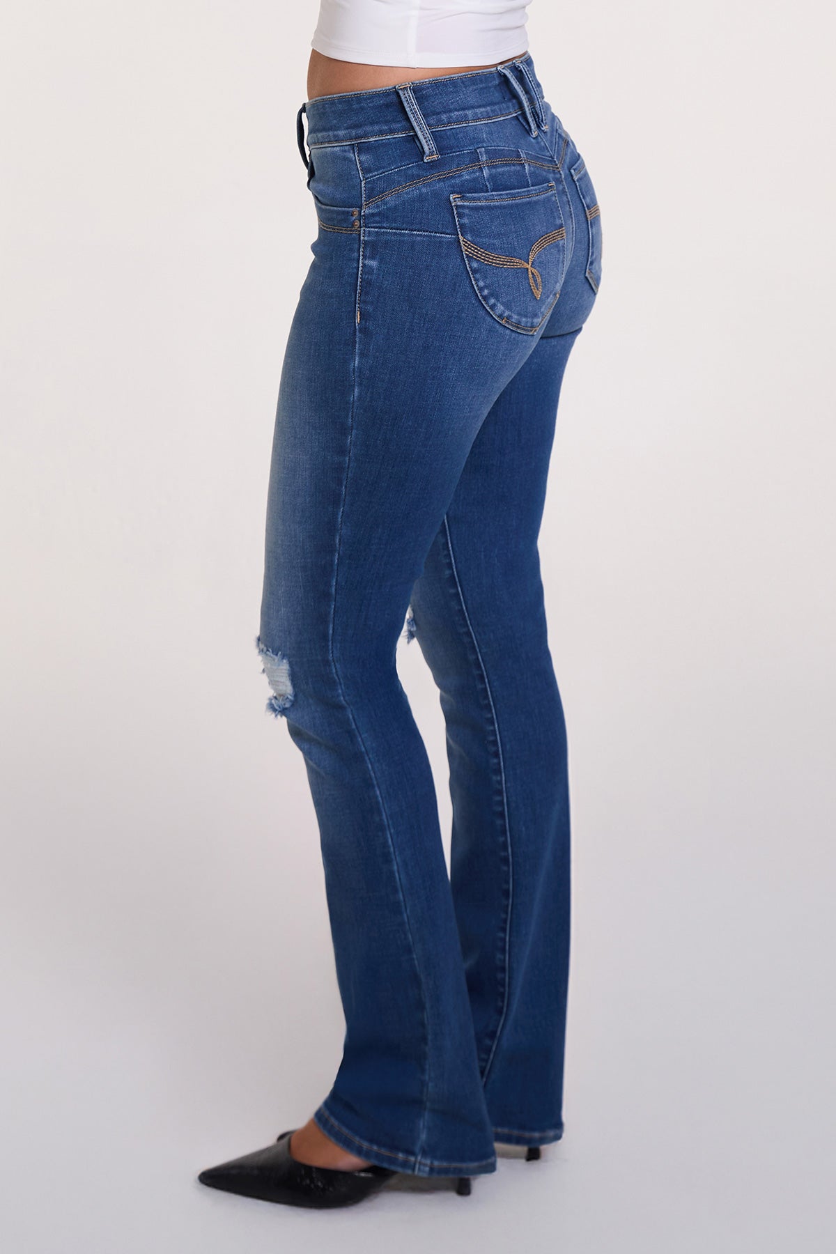 M Medium Blue Rips