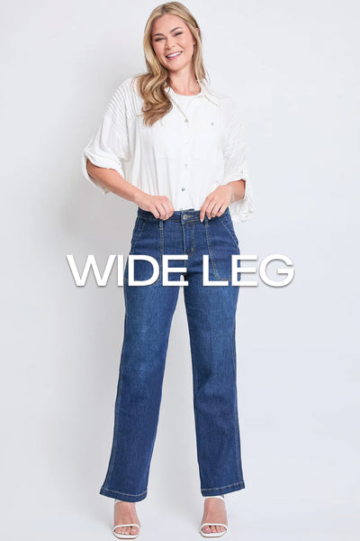 wide leg jeans