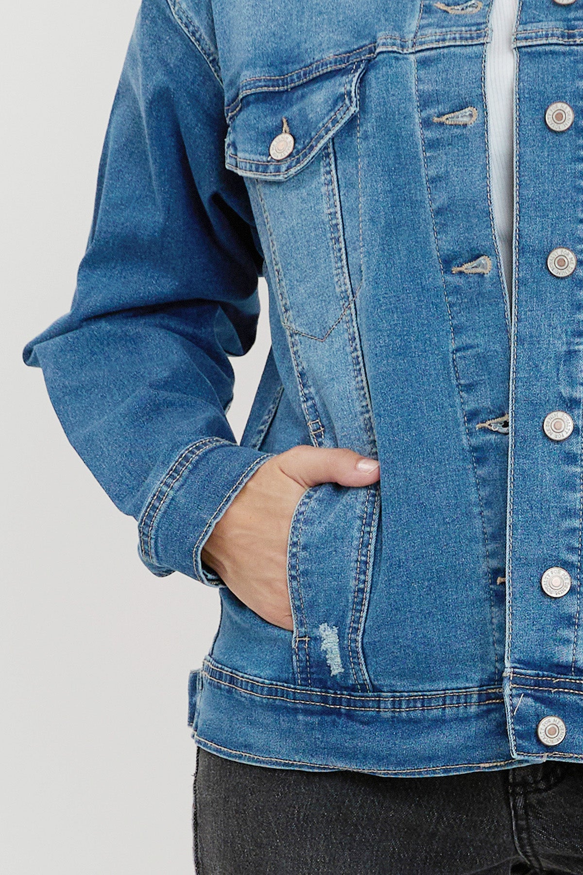 M Medium Blue Rips