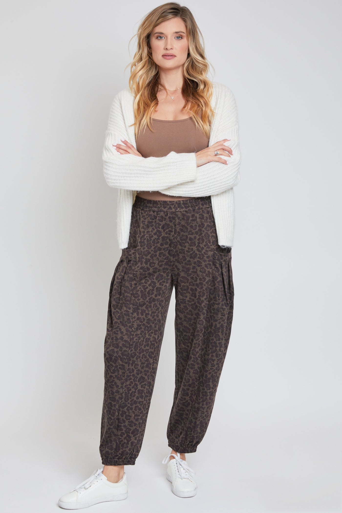 Women´s Elastic Ballon Pant with Pockets