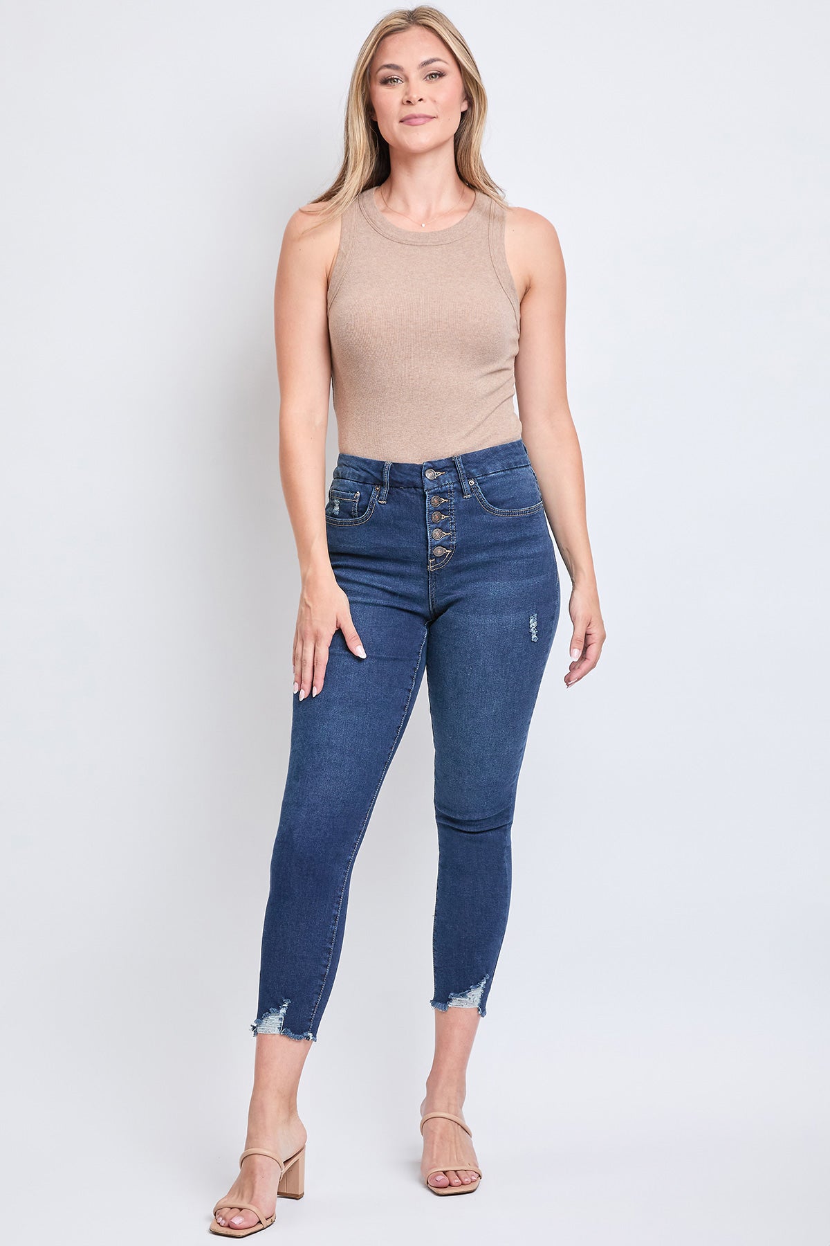 Women's Sustainable Curvy Fit Tummy Control Jean