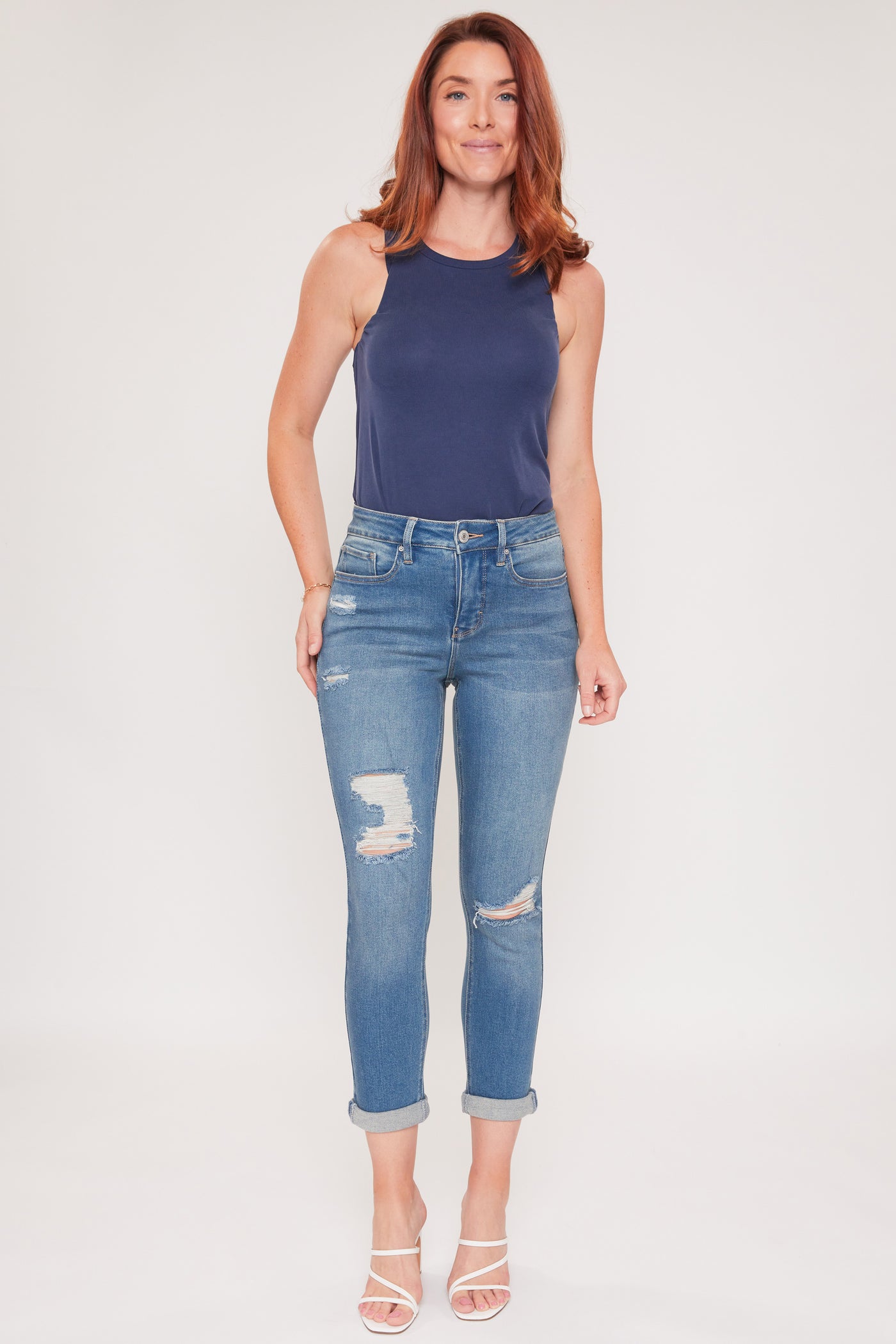 M Medium Blue Rips
