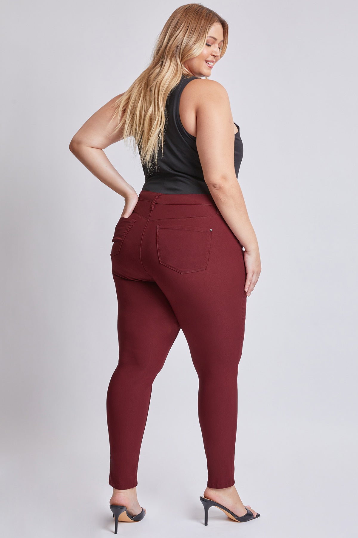 Women's Plus Size Hyperstretch Forever Color Skinny Pants