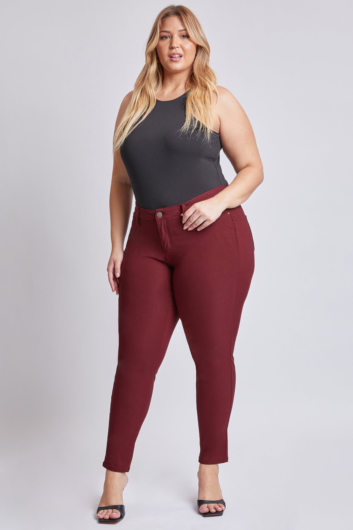 Women's Plus Size Hyperstretch Forever Color Skinny Pants