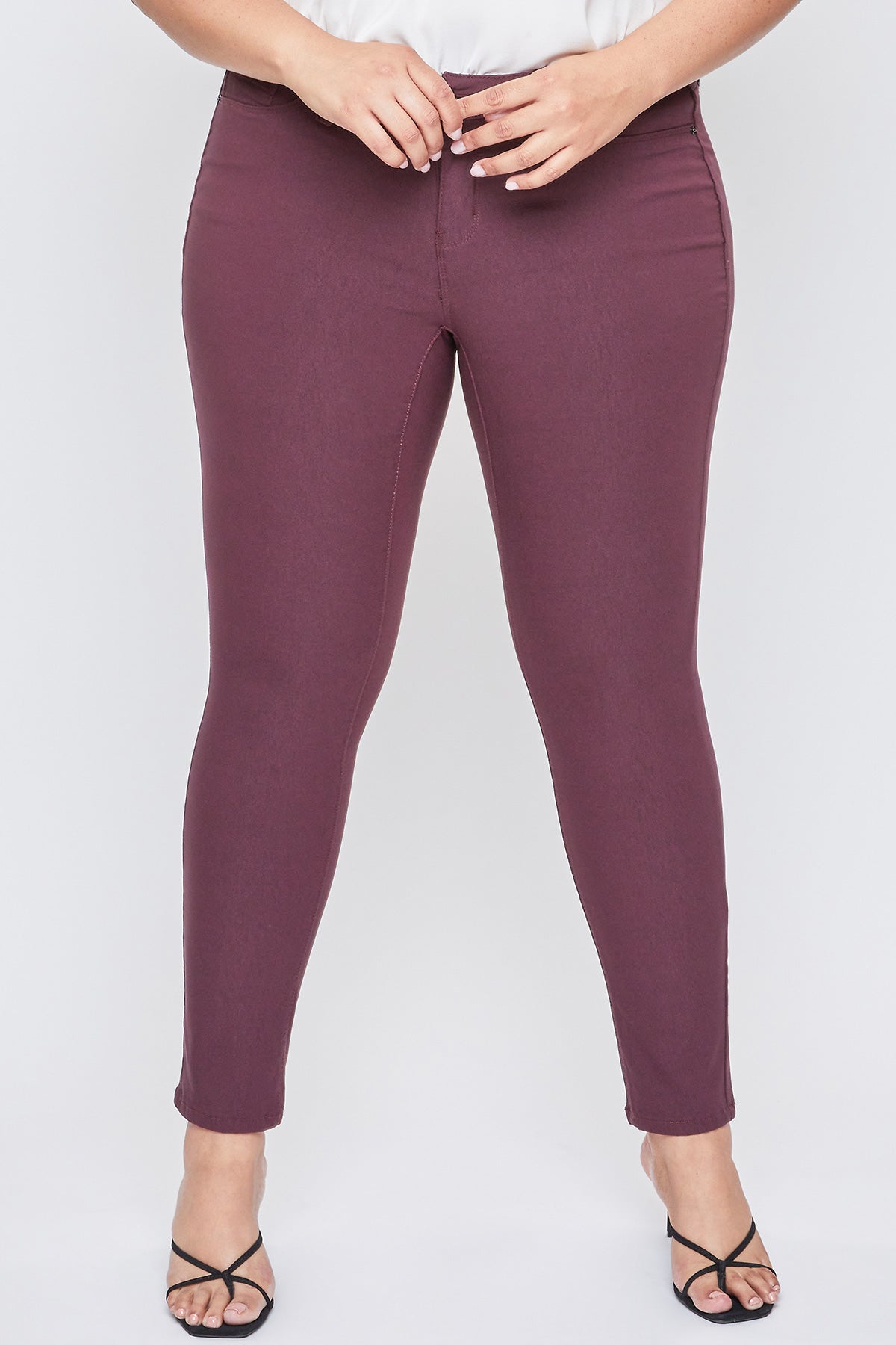 Women's Plus Size Hyperstretch Forever Color Skinny Pants