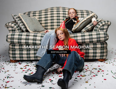 Girls Make the season magical banner