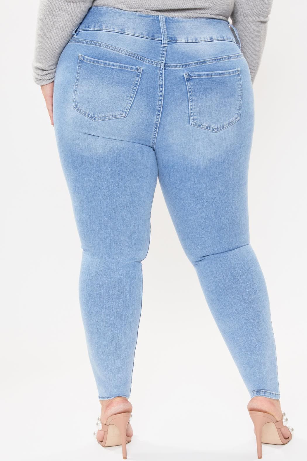 Tall Onbewerkte Laser Print Slim Fit Renaissance Jeans