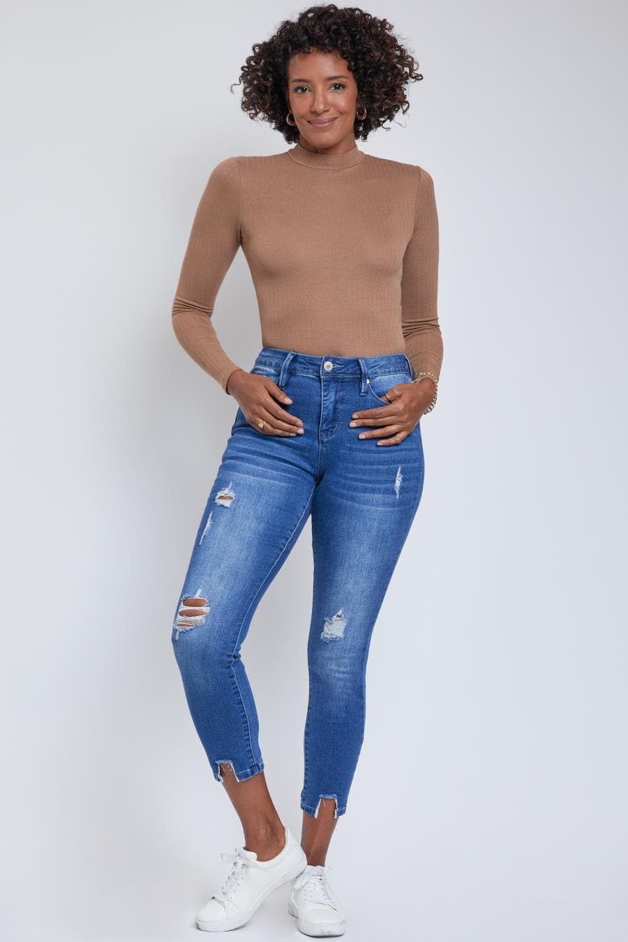 Blue denim capri jeans {Choose size} Fashion royalty FR:16