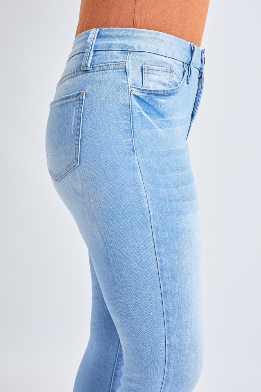 Women Curvy Ultra High Rise Skinny Jeans Wp988919