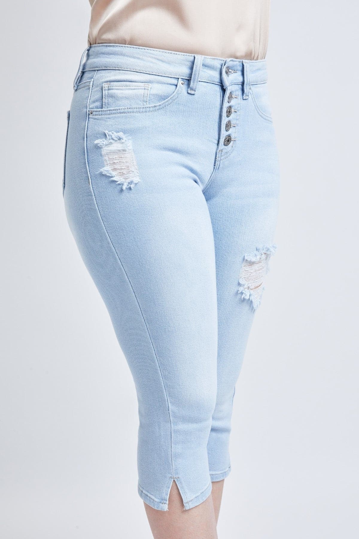 Women's Vintage High Rise Capri Jeans