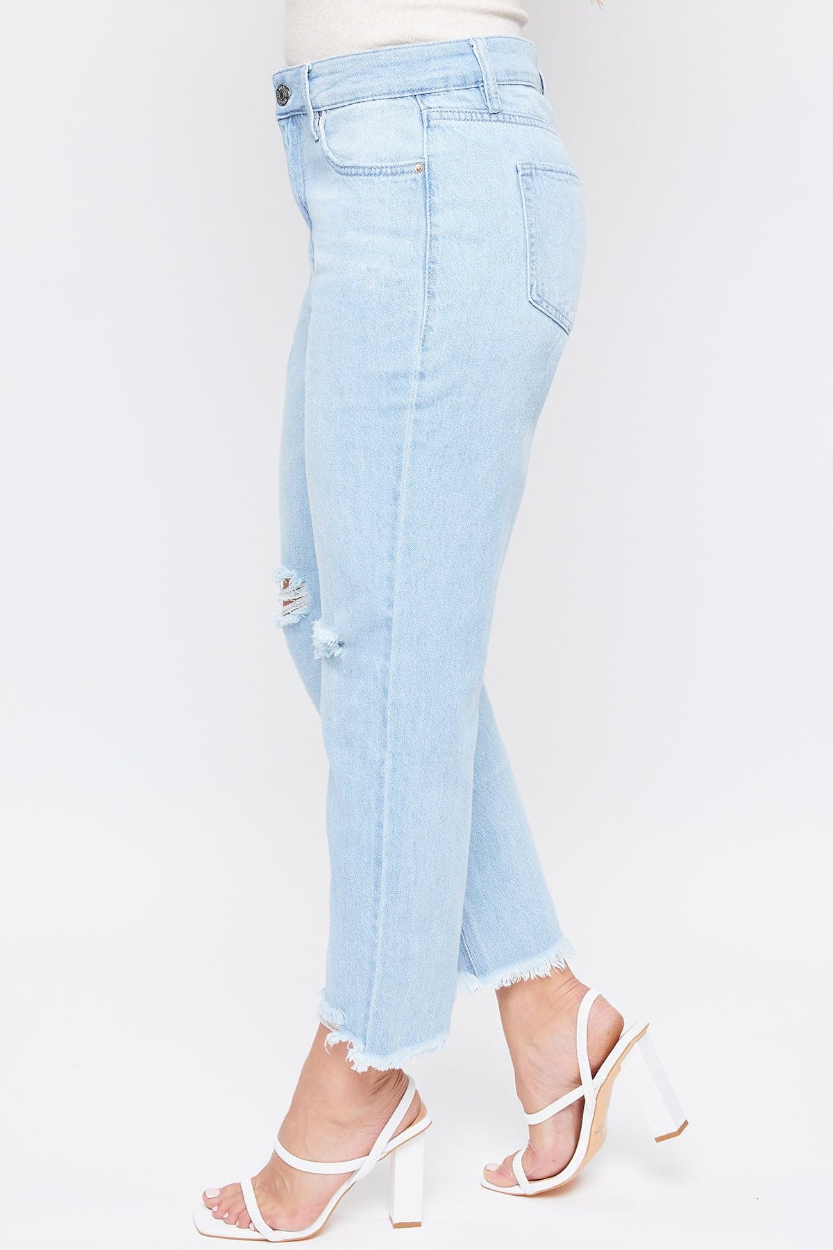 Mom comfort high-rise jeans - Woman