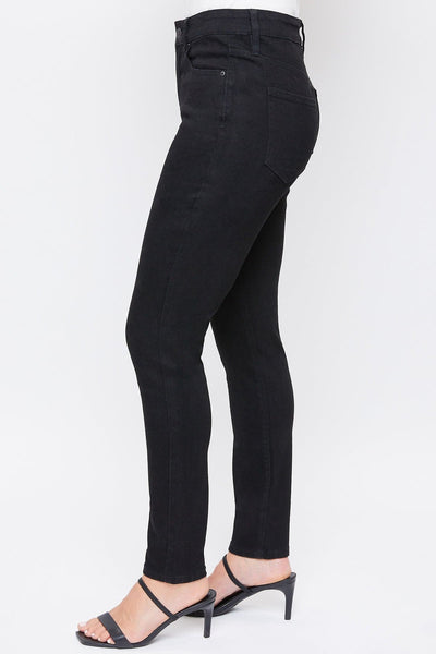 Women's High Rise Skinny Jeans With Adjustable Back