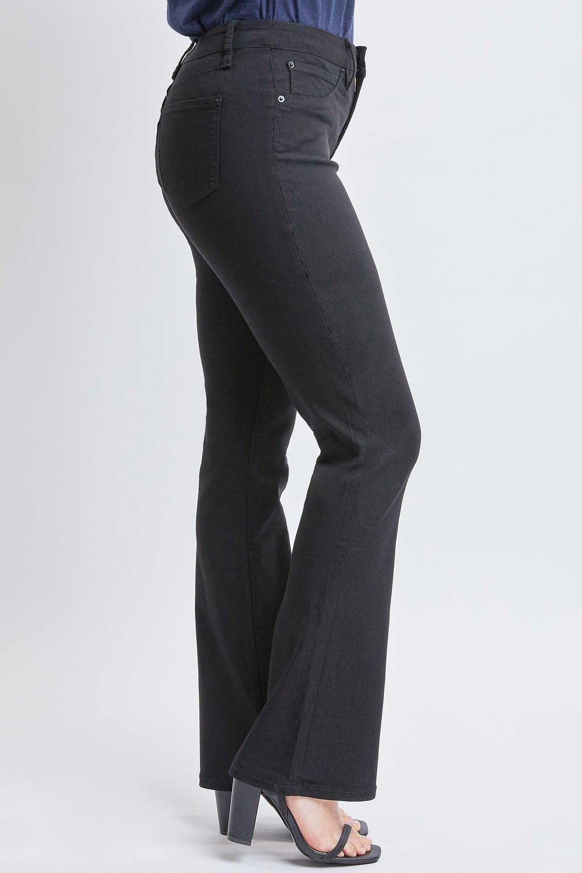Baleaf Women's Mid Rise Workleisure Petite Tall Bootcut Pants