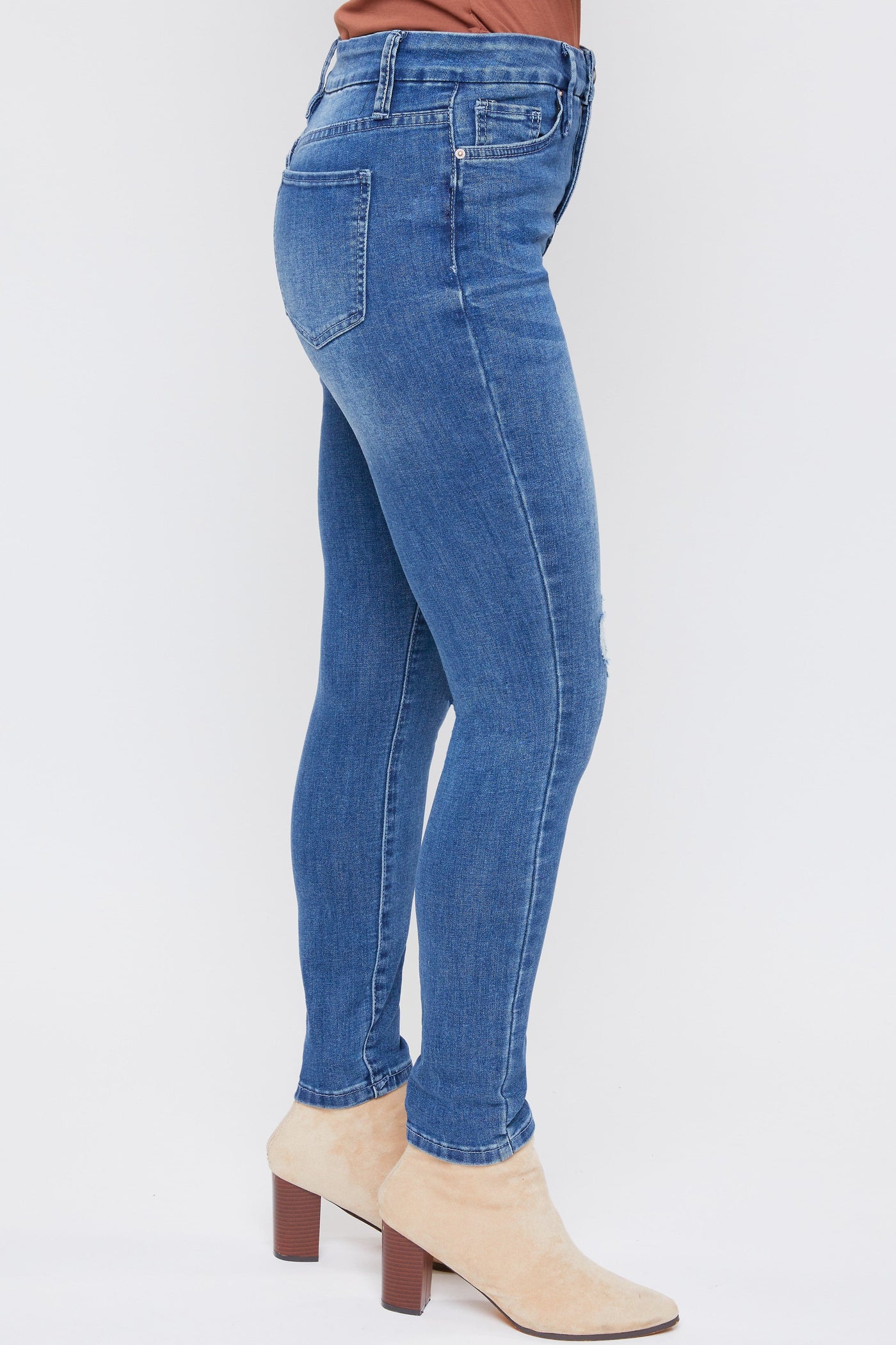 Ladies Skinny Jeans, Button, High Rise at Rs 425/piece in Mumbai