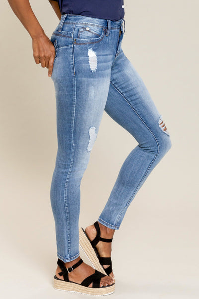 Women's WannaBettaButt Skinny Jean With Regular Hem
