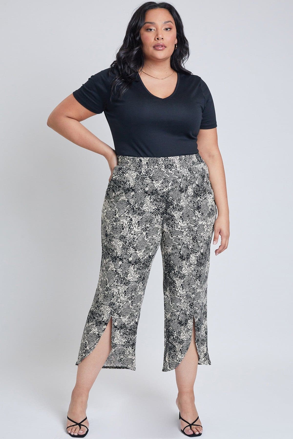 Women's Plus Size Linen Lounge Pant