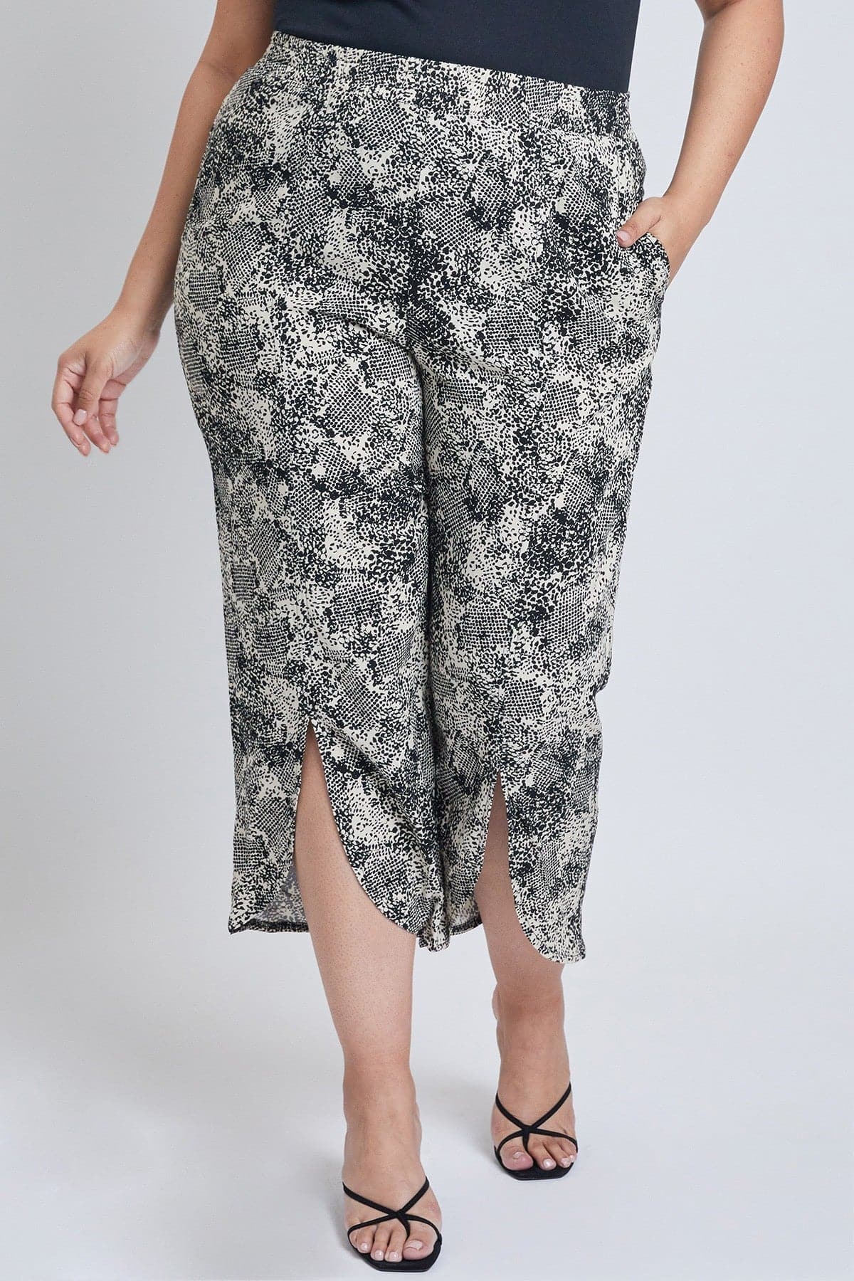 Women's Plus Size Linen Lounge Pant