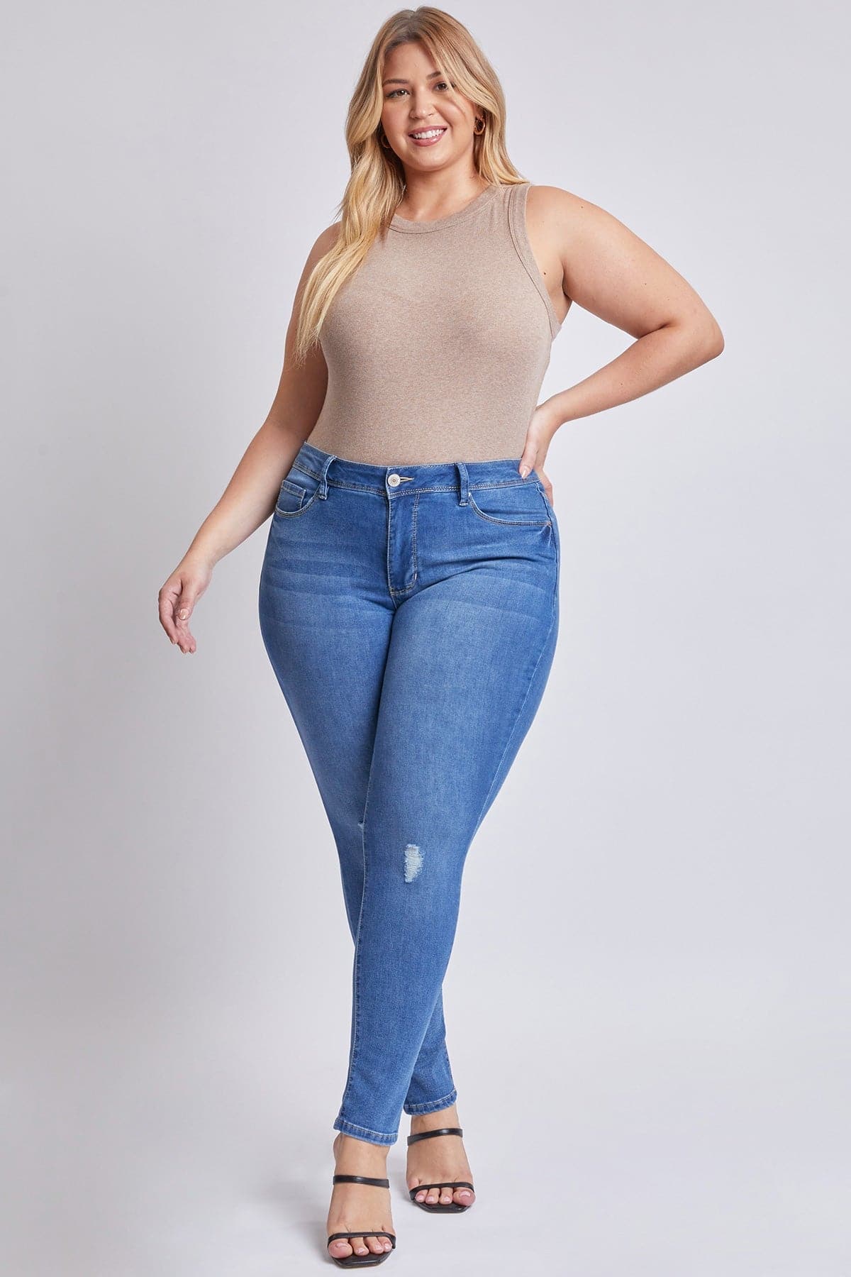 Women's Plus Size Essential High Rise Skinny Jean